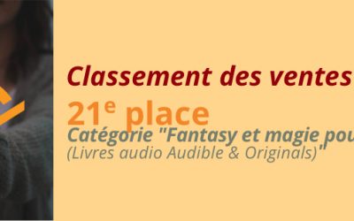 Classement des ventes Audible, 21e place / Fantasy et magie pour enfants (Livres audio Audible & Originals)