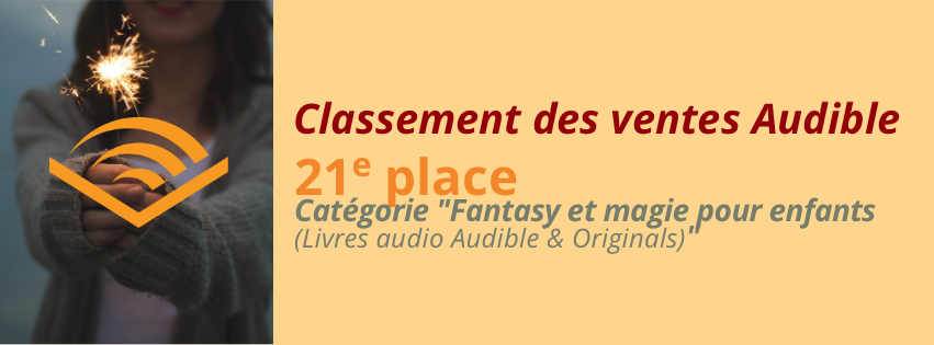 Classement des ventes Audible, 21e place / Fantasy et magie pour enfants (Livres audio Audible & Originals)