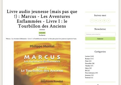 Rainfolk's diaries : sortie du livre audio Le Tourbillon des Anciens