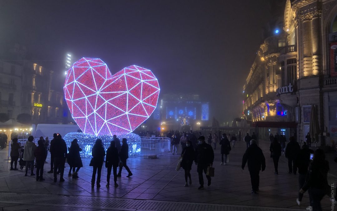 Un cœur en hiver, Montpellier - Décembre 2020