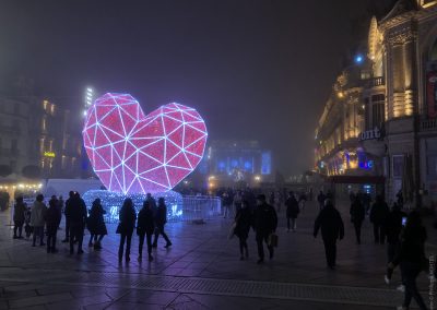 Un cœur en hiver, Montpellier – Décembre 2020