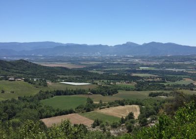 Vallée de la Durance depuis Sigoyer - Août 2016